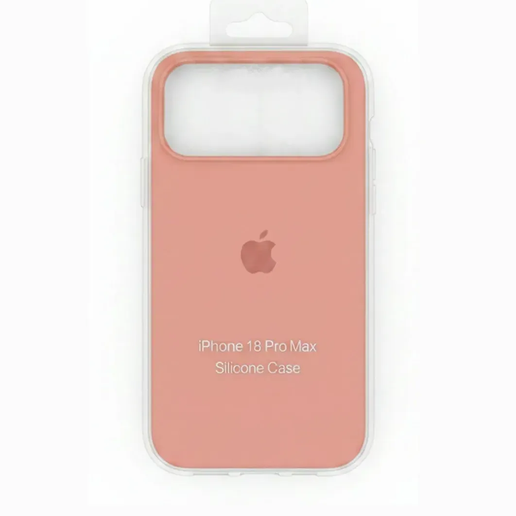 SILICONE CASE IPH 18 P MAX COL 12 ROSA BEBE