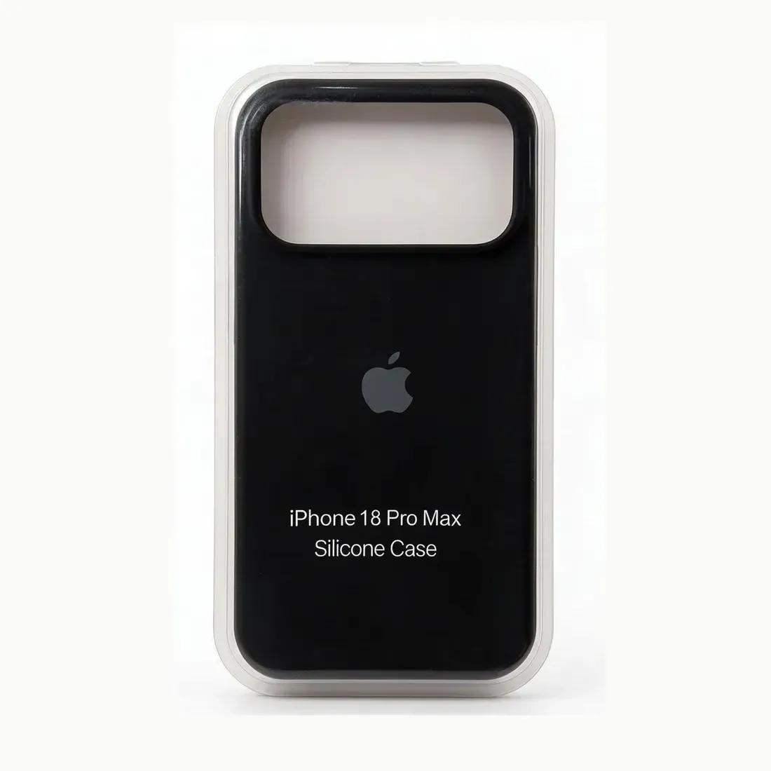 SILICONE CASE IPH 18 PRO COL 18 NEGRO