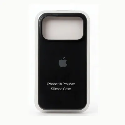 SILICONE CASE IPH 18 PRO MAX COL 18 NEGRO