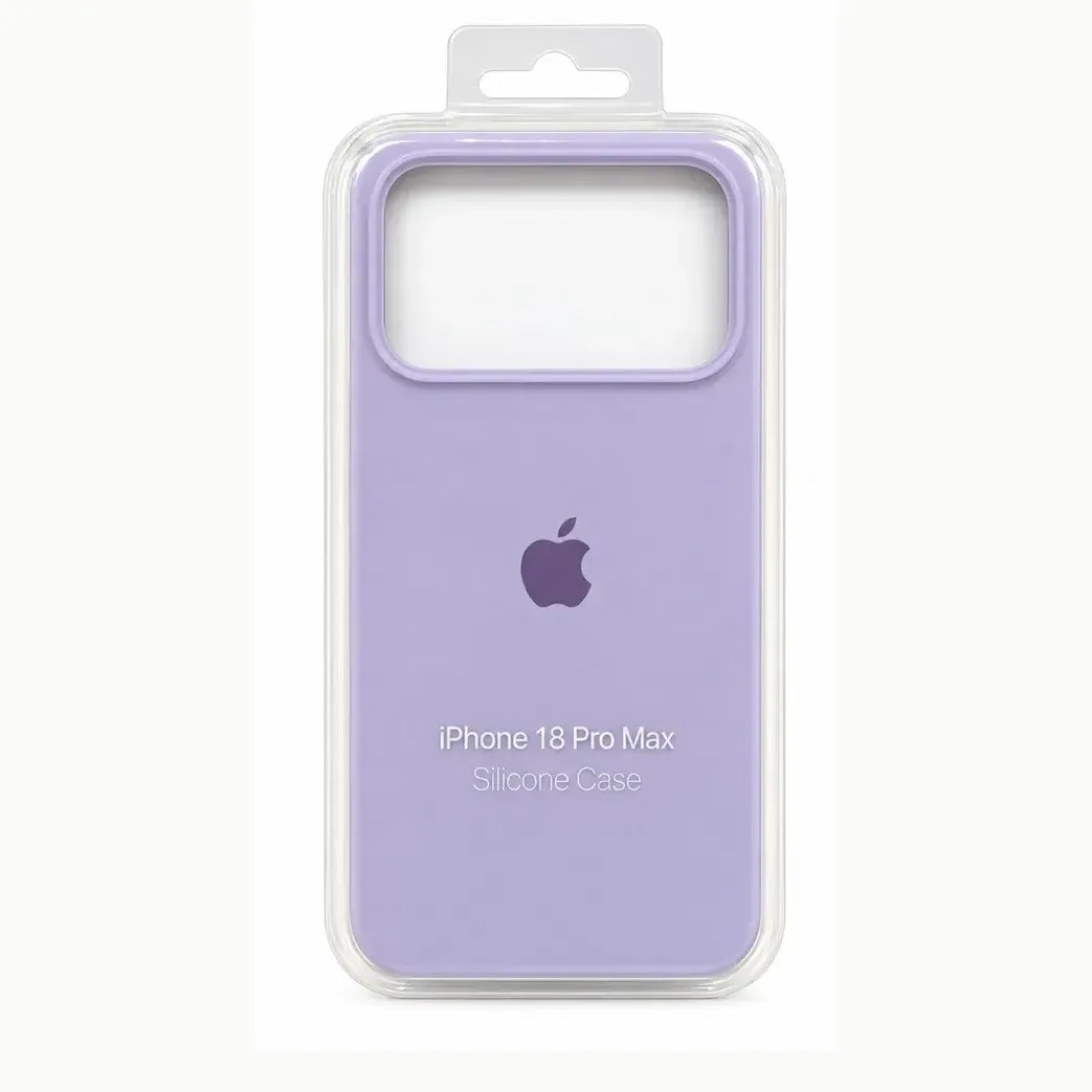 SILICONE CASE IPH 18 PRO COL 76 LILAC