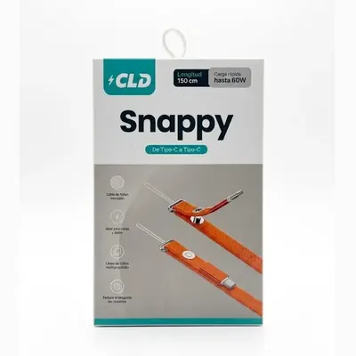 CABLE SNAPPY CORDON CLD TC TC 60W 1.5M ORANGE
