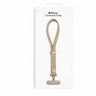 CORREA CORTA TIPO APPLE BEIGE