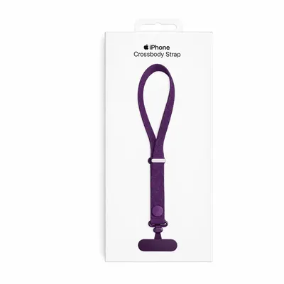 CORREA CORTA TIPO APPLE VIOLETA