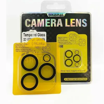 VIDRIO CAMARA NEGRO IPHONE 12