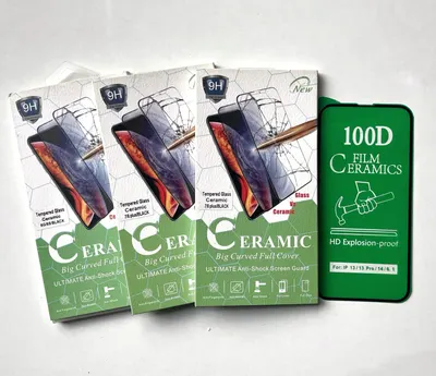 VIDRIO CERAMICO IPH 6 PLUS BLANCO CAJA 10 UNI