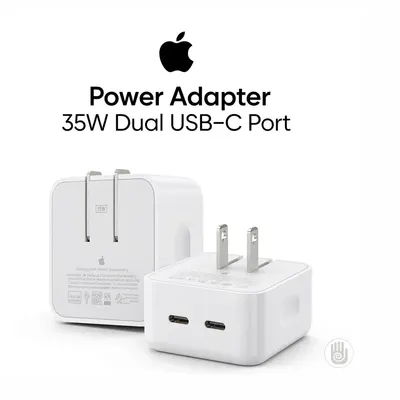 CARGADOR TIPO APPLE 35W DOBLE PUERTO TYPE C