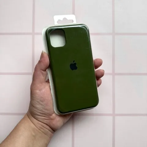 SILICONE CASE IPH 14 PRO COL 61 PINO VERDE