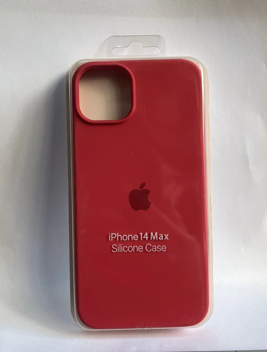 SILICONE CASE IPH 14 P MAX COL 41 ROJO CLAR