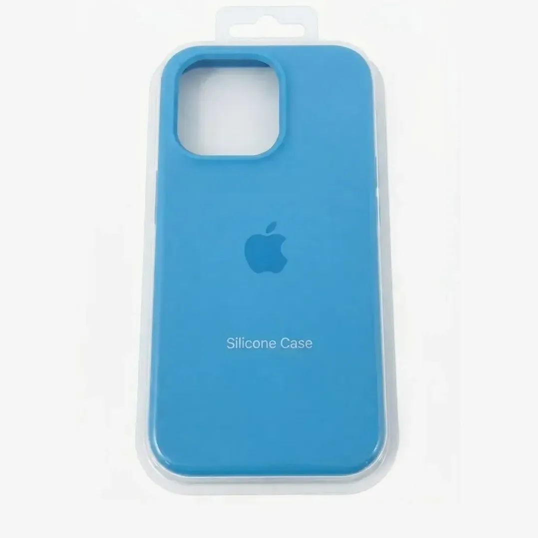 SILICONE CASE IPH 16 P MAX COL 16 CELESTE