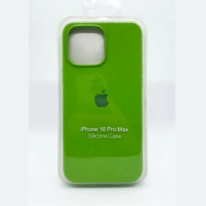 SILICONE CASE IPH 16 COL 31 VERDE LORO