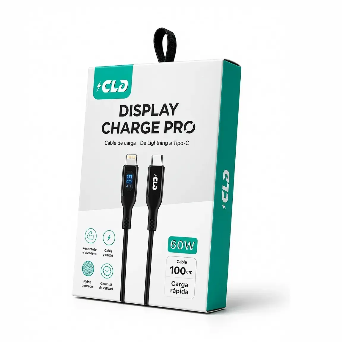 CABLE CLD DISPLAY CHARGE PRO TIPOC A LIGHT 2M