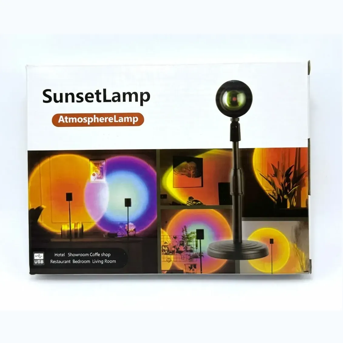 LAMPARA LUZ LED AMBIENTE ATARDECER