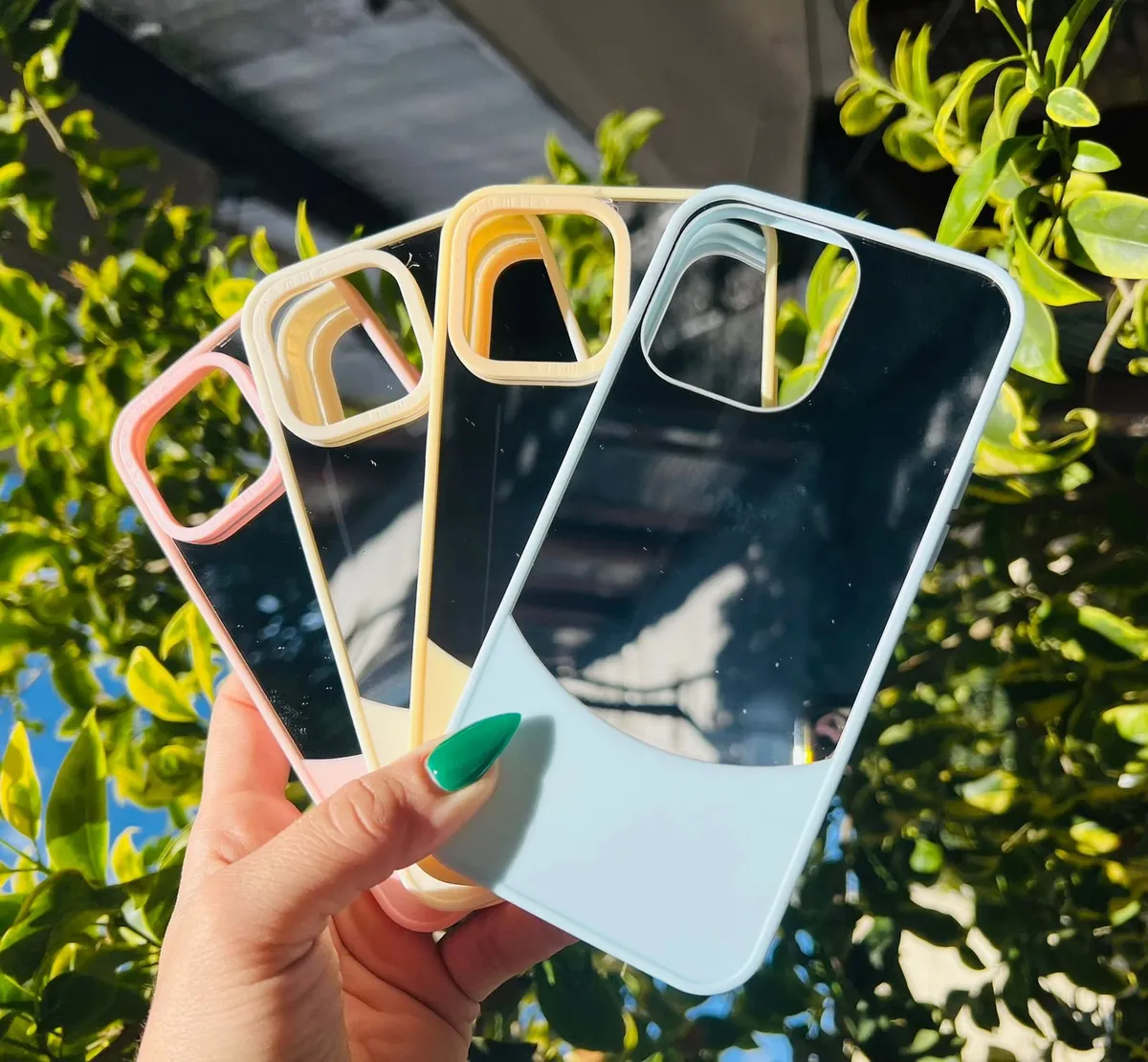 FUNDA COLOR ESPEJO IPHONE 11