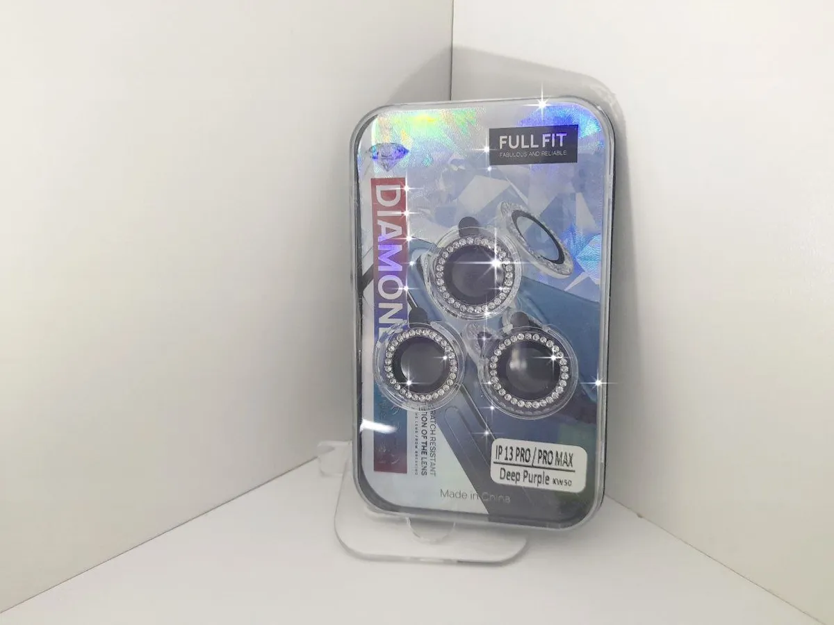 VIDRIO CAMARA DIAMANTE IPHONE 15/PLUS DEEPPUR