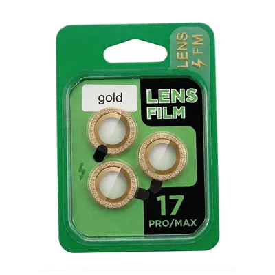 VIDRIO CAMARA DIAMANTE IPHONE 15/PLUS GOLD