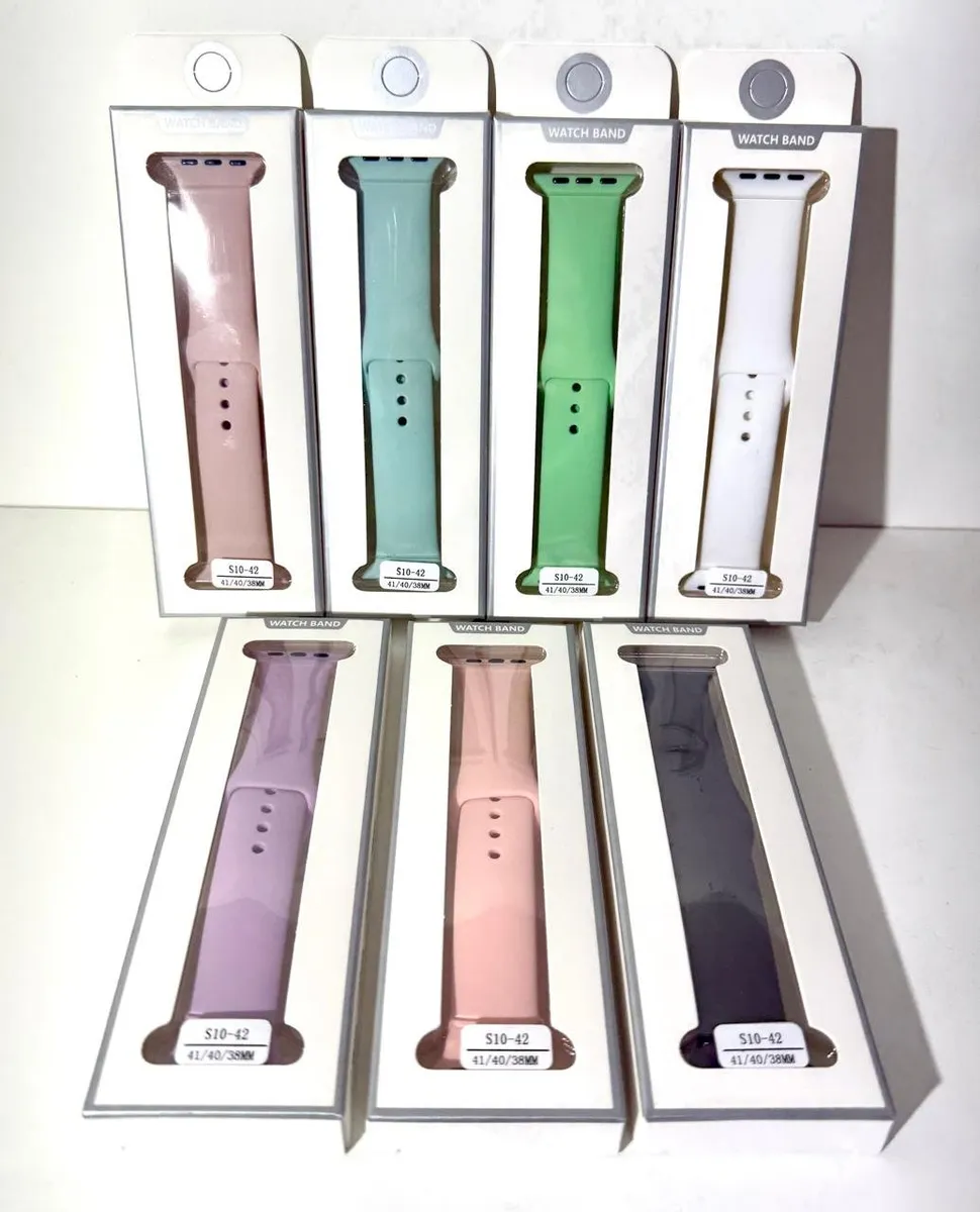 MALLA APPLE WATCH SILICONA ECONOMICA 44/45/49