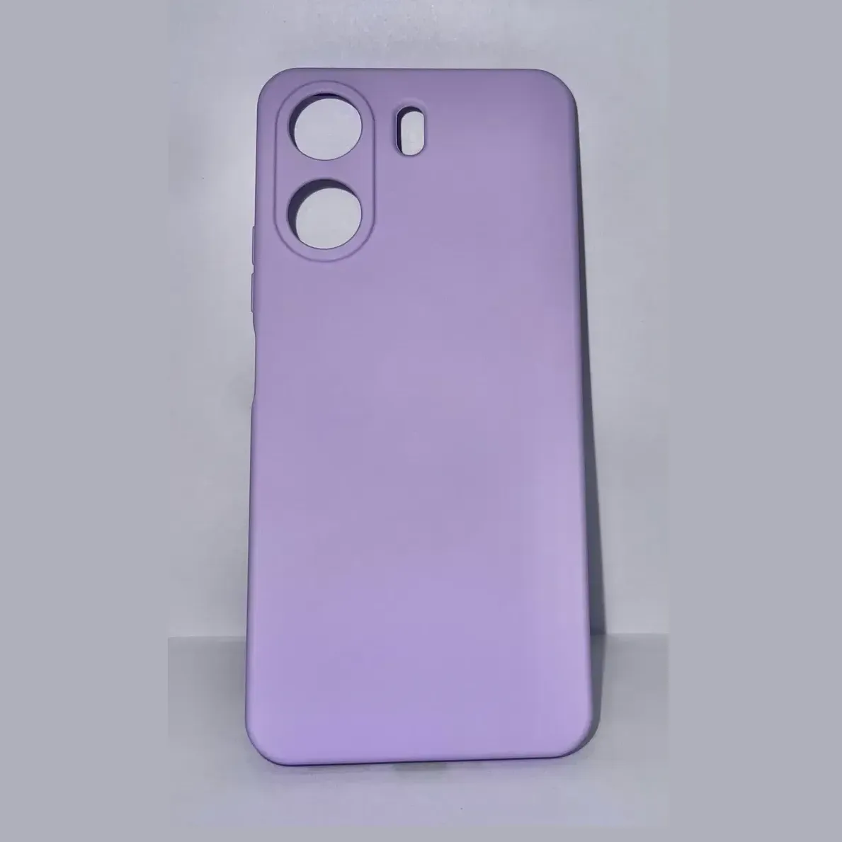 SILICONA SIN LOGO IPHONE 17 VIOLETA