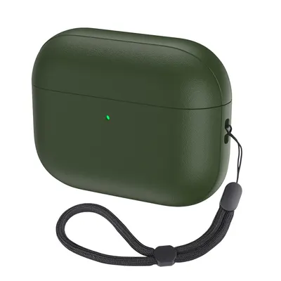 FUNDA ECOCUERO AIRPODS PRO 2 VERDE
