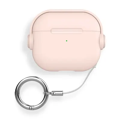 FUNDA MACAROON AIRPODS 4 ROSA