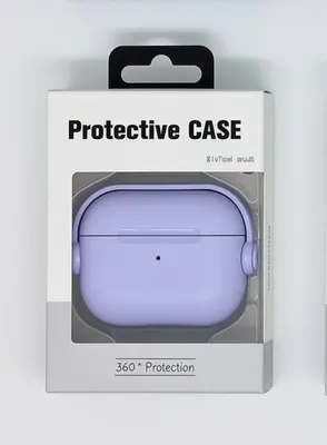 FUNDA SILIC RIGIDA GANCHO AIRPODS PRO 2 VIOL