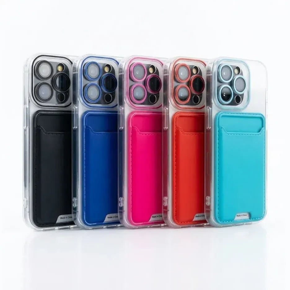 FUNDA TARJETERO COLOR IPHONE 16 E