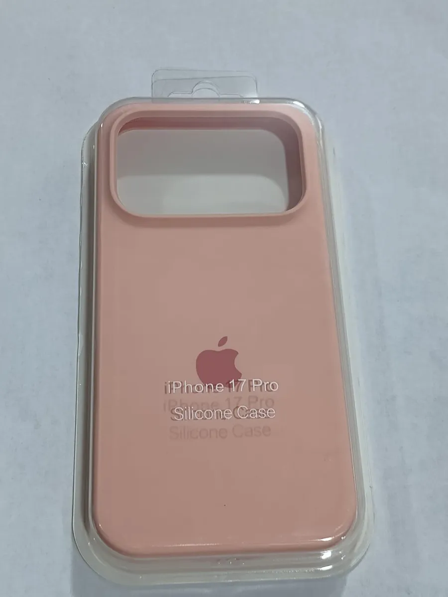 SILICONE CASE IPH 17 COL 12 ROSA BEBE