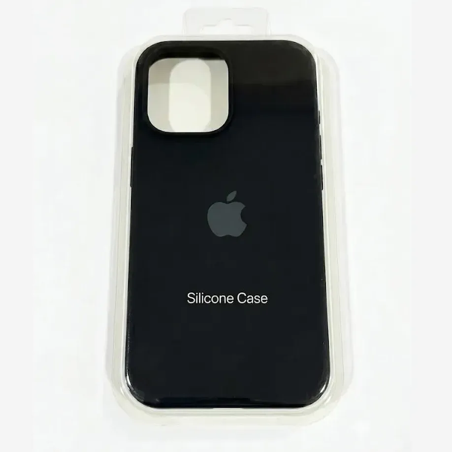 SILICONE CASE IPH 13 PRO COL 18 NEGRO