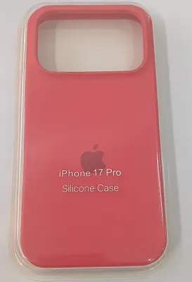 SILICONE CASE IPH 17 AIR COL 41 ROJO NARANJA