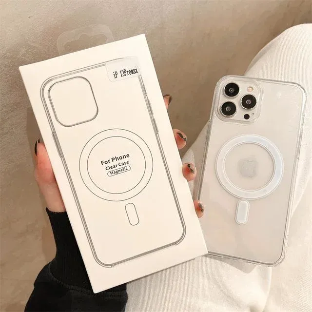 TRANSPARENTE MAGSAFE PACKING IPHONE 16 PLUS