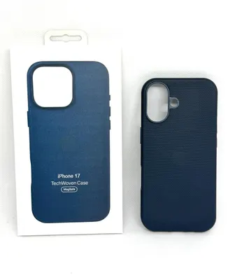 TECHWOVEN CON LOGO IPHONE 17 AZUL
