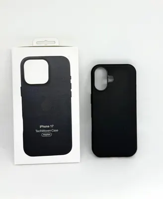 TECHWOVEN CON LOGO IPHONE 17 NEGRO