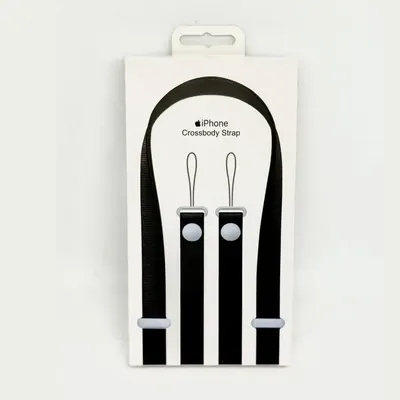 CORREA LARGA APPLE NEGRO