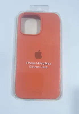 SILICONE CASE IPH 14 P MAX COL 2/13 NARANJA