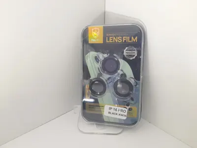VIDRIO CAMARA COLOR IPHONE 11/12/12MINI BLACK
