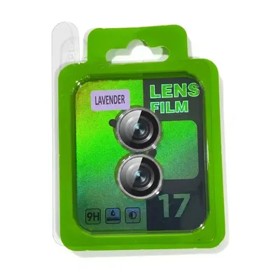 VIDRIO CAMARA COLOR IPH 17 LAVANDA