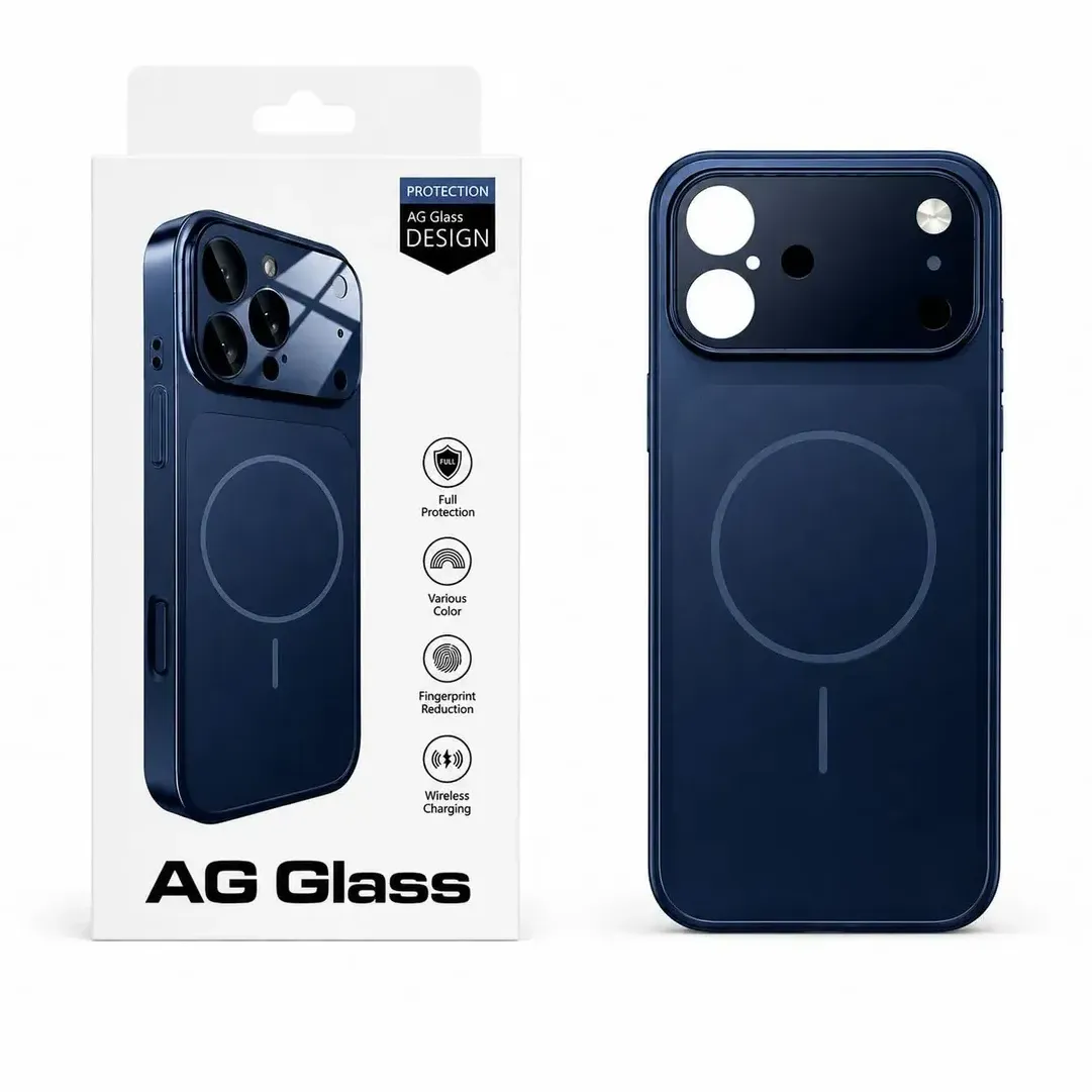 AG GLASS REFORZADA IPH 14 AZUL