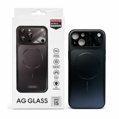 AG GLASS REFORZADA IPH 17 PRO / 18 PRO NEGRO