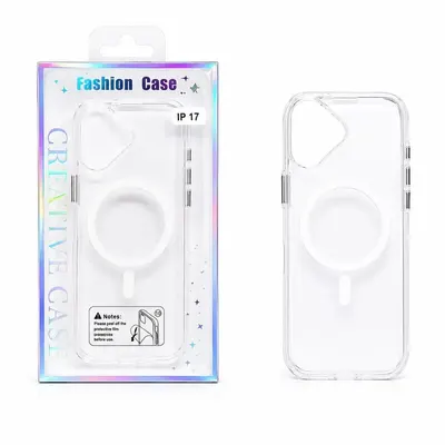 CLEAR MAGSAFE IPHONE 17 BLANCO