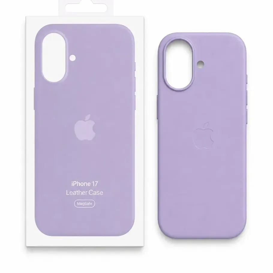 LEATHER CASE APPLE MAGSAFE IPH 13 LILAC