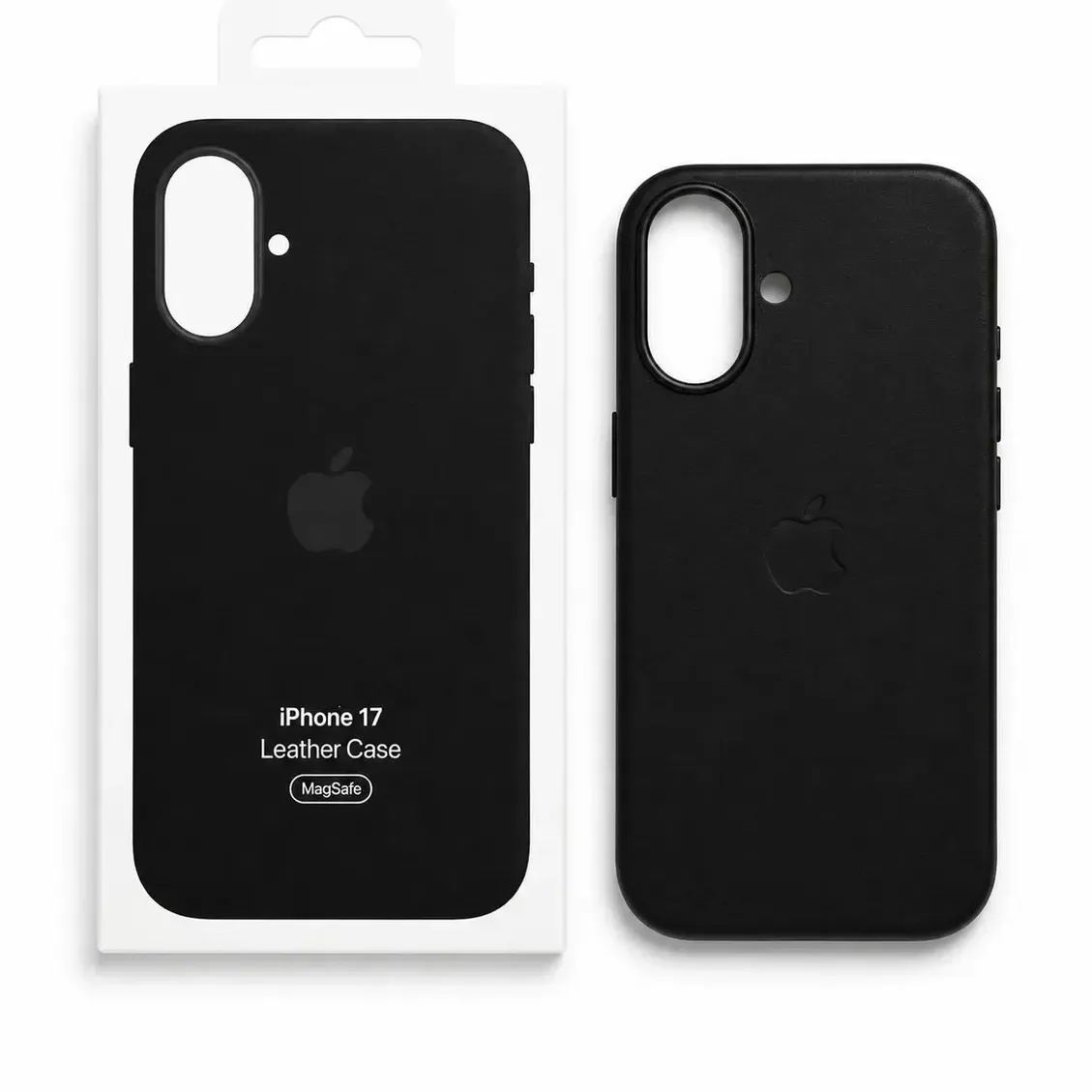LEATHER CASE APPLE MAGSAFE IPH 13 NEGRO