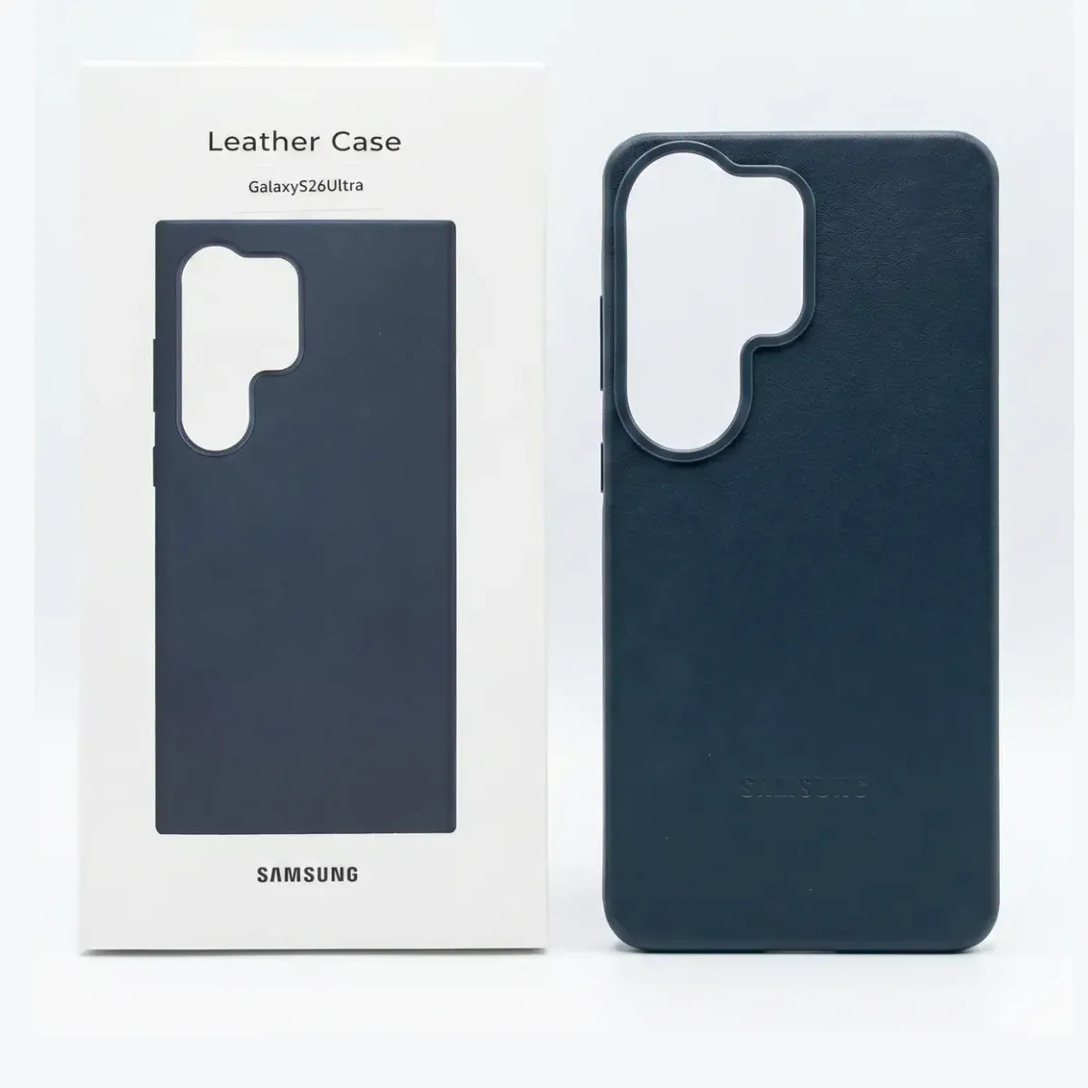 LEATHER CASE SAMSUNG S26 AZUL