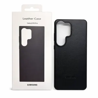 LEATHER CASE SAMSUNG S25 NEGRO