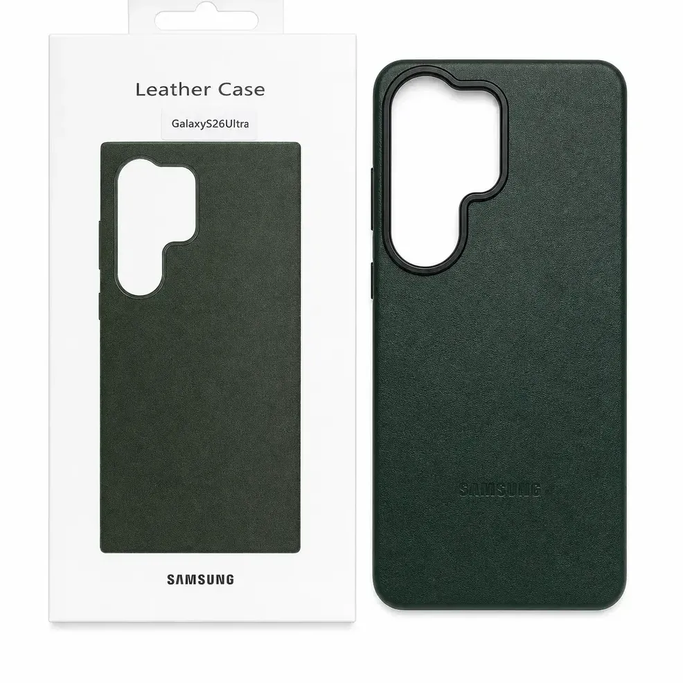 LEATHER CASE SAMSUNG S25 ULTRA VERDE