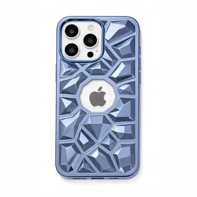 ELECTROPLATING DISEÑO COLOR IPH 11 AZUL