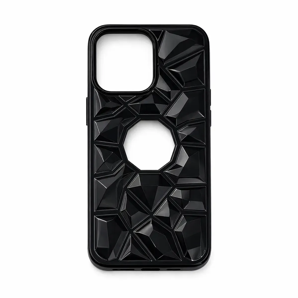 ELECTROPLATING DISEñO COLOR IPH 17 NEGRO