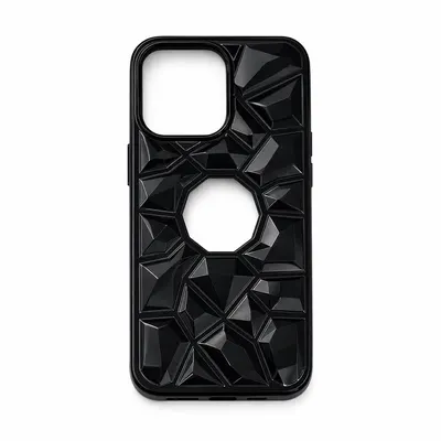 ELECTROPLATING DISEÑO COLOR IPH 11 NEGRO