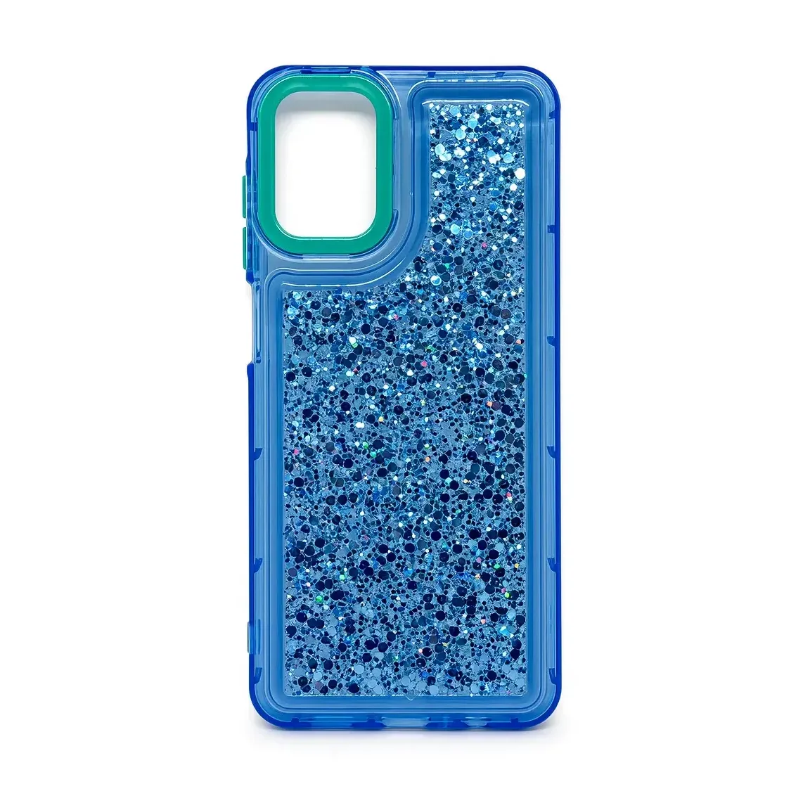 FUNDA BRILLANTINA A07 AZUL