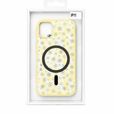 FROSTY MAGSAFE IPH 11 AMARILLO