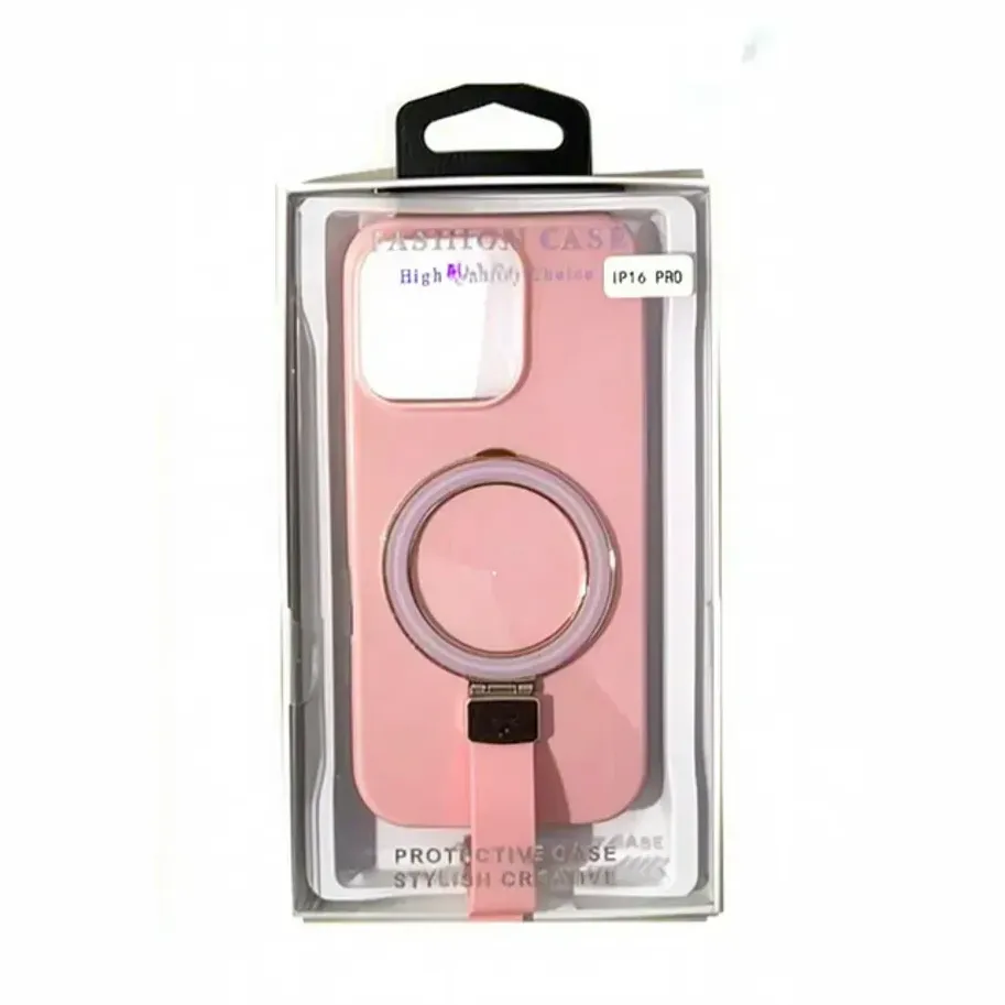 FUNDA GLOSSYMAGSAFE PACKING IPH 14 PM ROSA