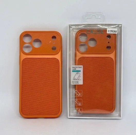 METAL WOVEN IPH 17 PRO MAX NARANJA
